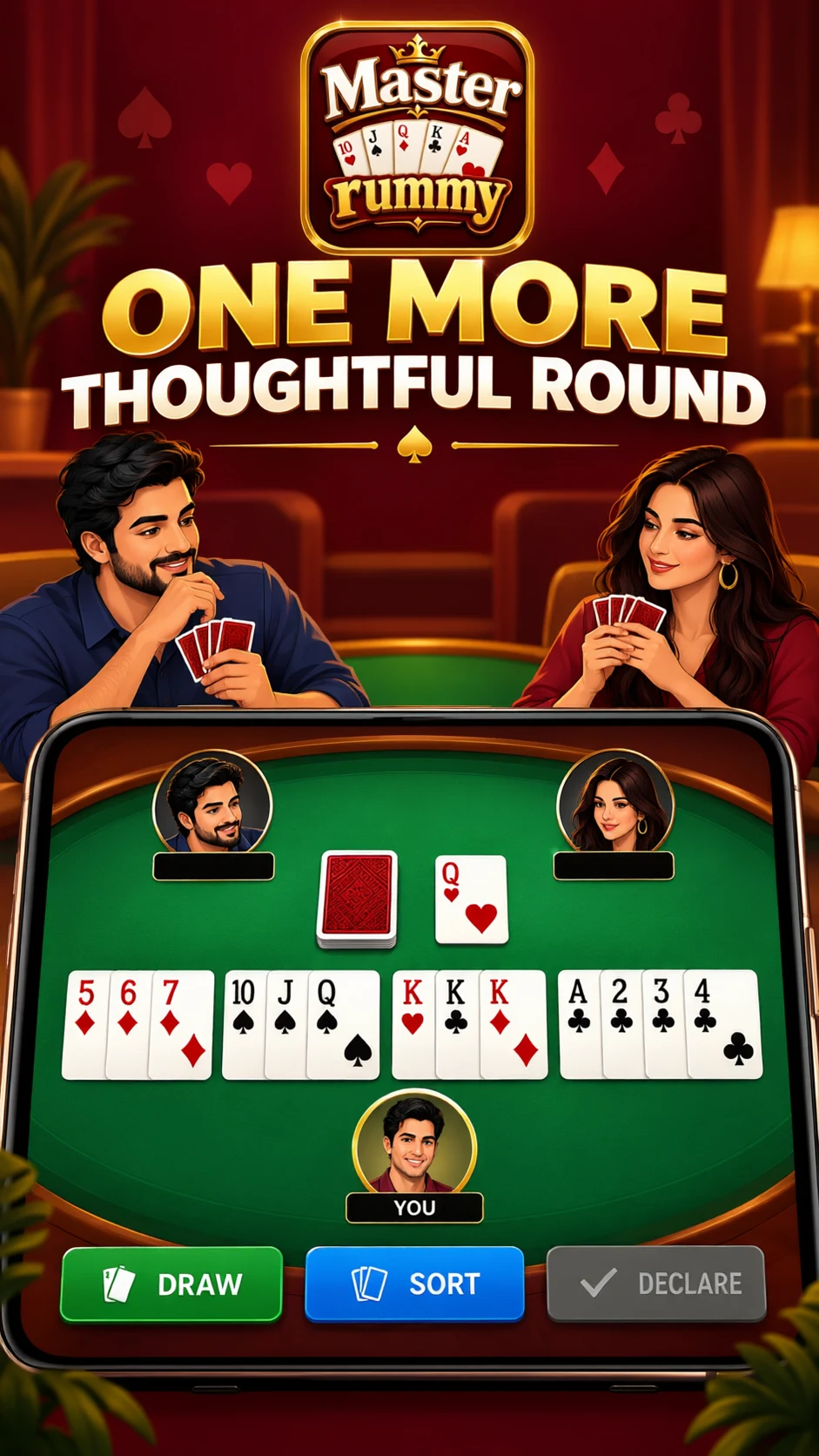 Real Master Rummy Game screenshot